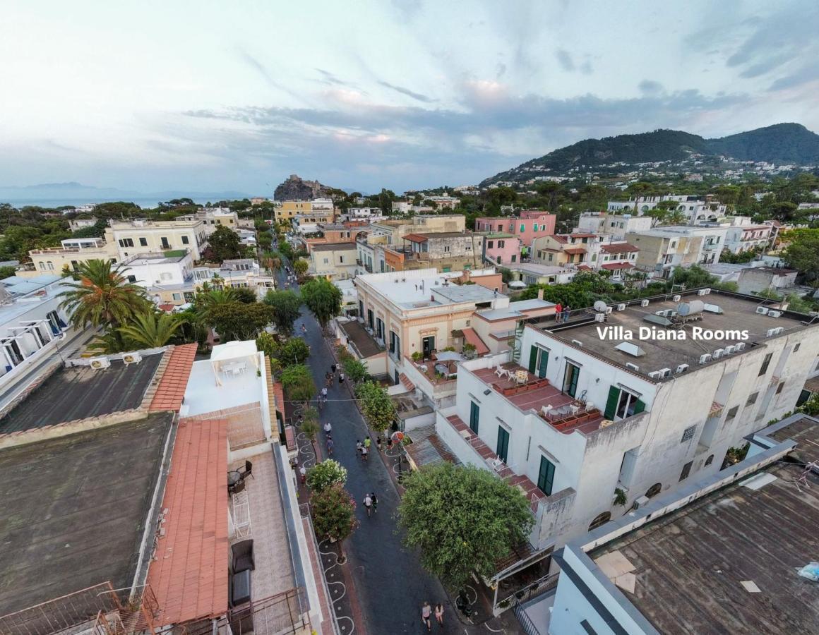Villa Diana Rooms Ischia Esterno foto