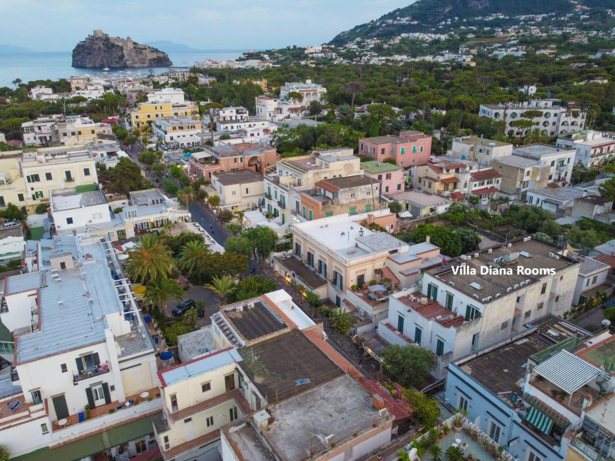 Villa Diana Rooms Ischia Esterno foto