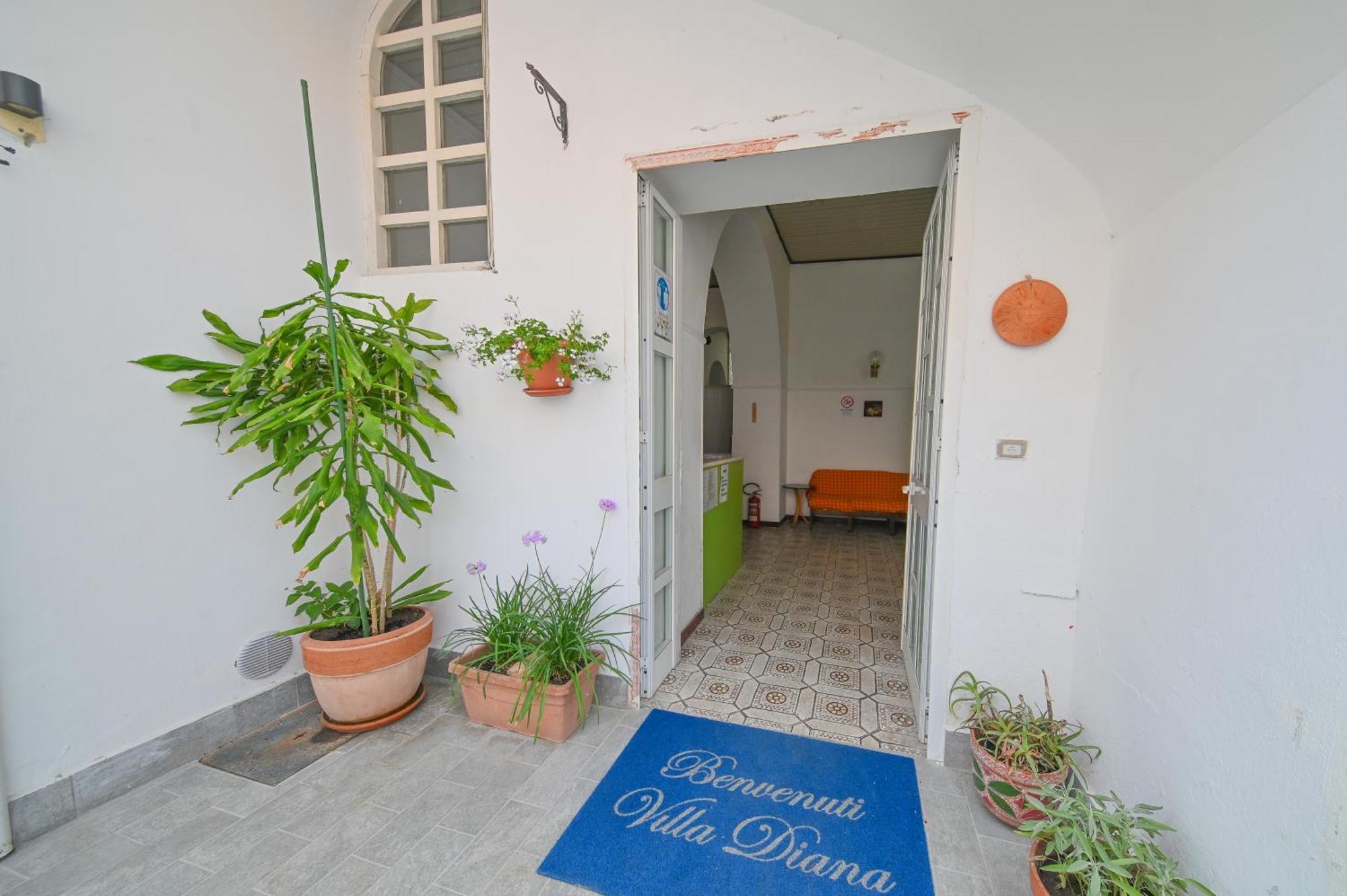 Villa Diana Rooms Ischia Esterno foto